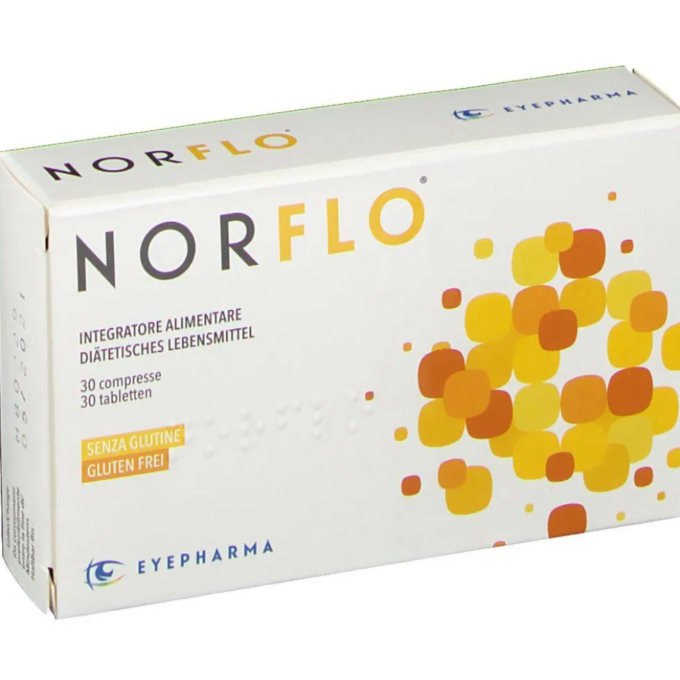 Eyepharma NorFlo Integratore Alimentare, 30 Compresse