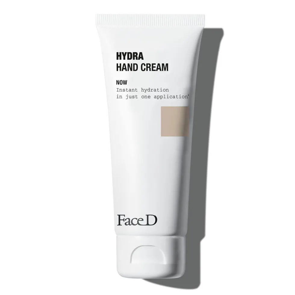 Face D Crema mani idratante - Trattamento nutriente con olio di mandorle e acido ialuronico, 60 ml