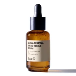 Face D Derma Renewal Micro-Needle Siero Viso Collo con Spicule naturali e Nianinamide, 30 ml