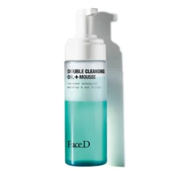 Face D Double Cleansing - Olio struccante e mousse detergente per il viso, 160 ml