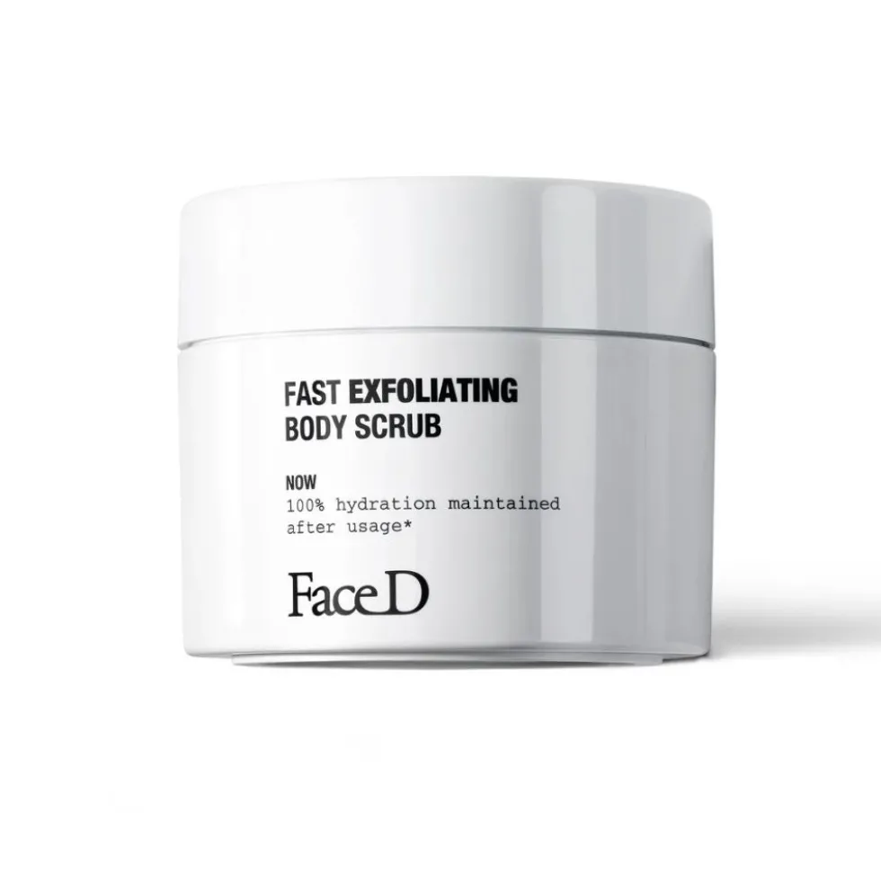 Face D Fast Exfoliating Body Scrub Corpo Esfoliante, 250g