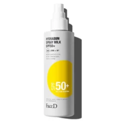 Face D Hydrasun Latte Spray Solare SPF50+ Viso e Corpo, 200ml