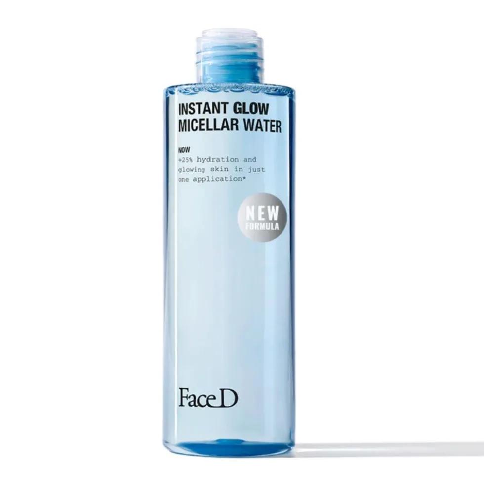 Face D Instant Glow Micellar Water Acqua Micellare Viso e Occhi, 400ml