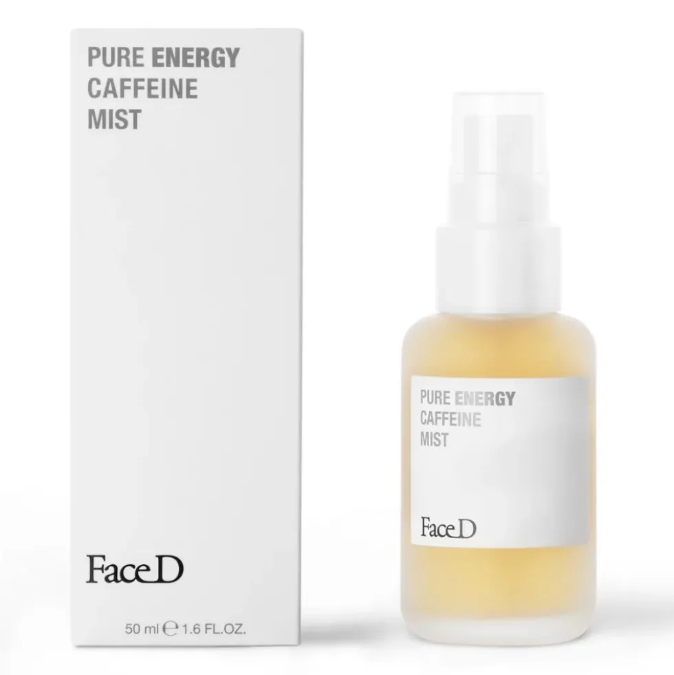 Face D Pure Energy Mist Caffeina Tonico Energizzante, 50ml