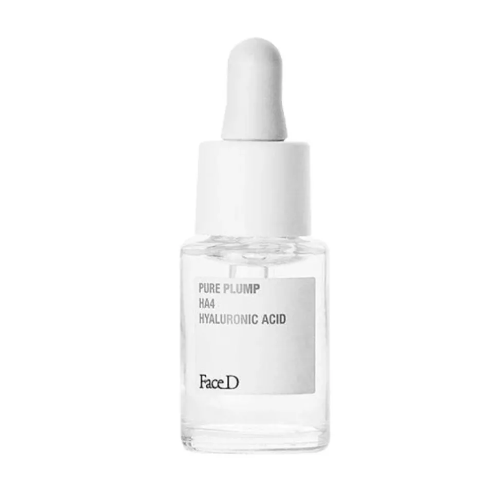 Face D Pure Plump HA4 - Siero all'acido ialuronico per idratare e rimpolpare il viso, 13 ml