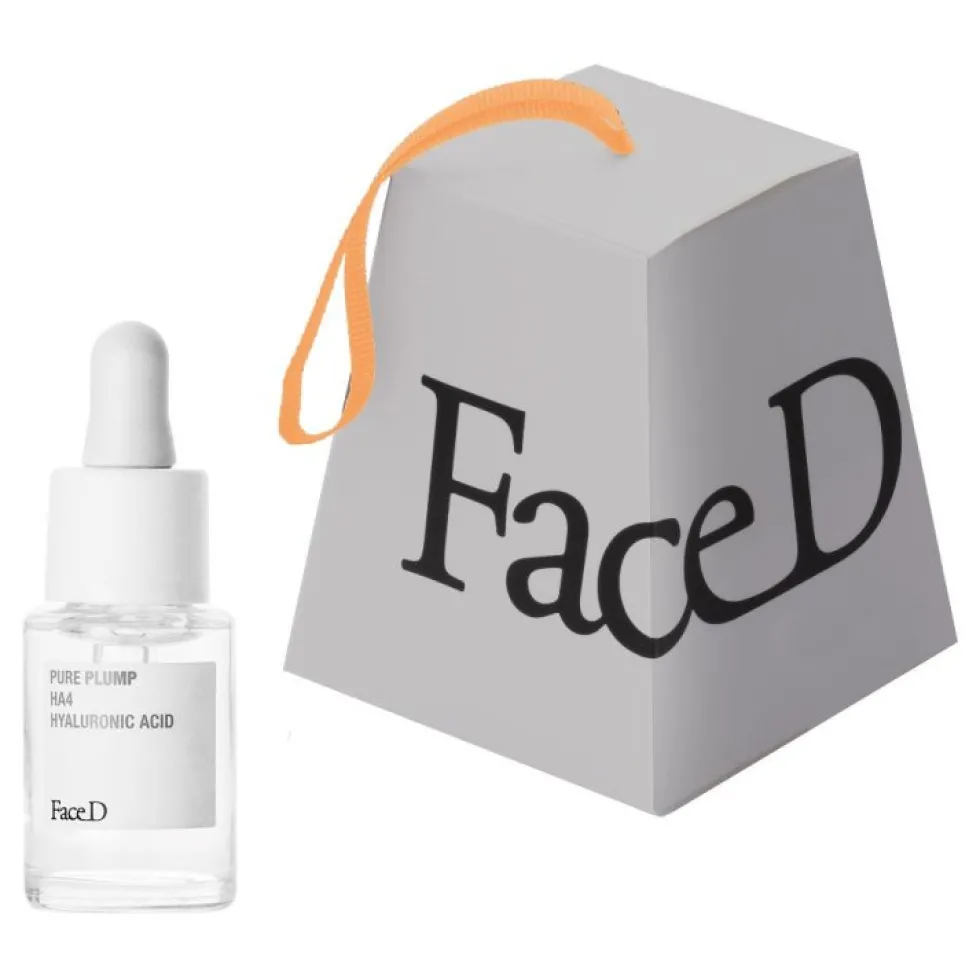 Face D Pure Plump HA4 - Siero all'acido ialuronico per idratare e rimpolpare il viso, 13 ml