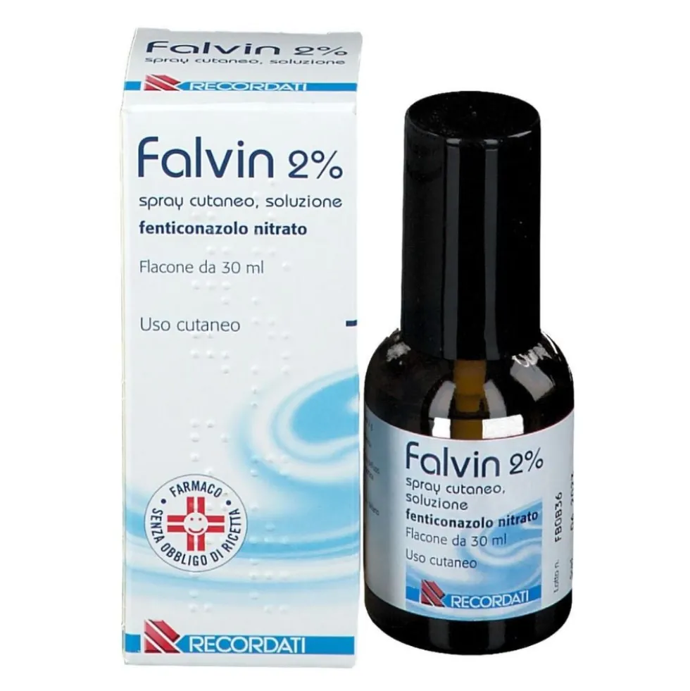 Falvin 2% Antimicotico Spray Cutaneo, 30ml