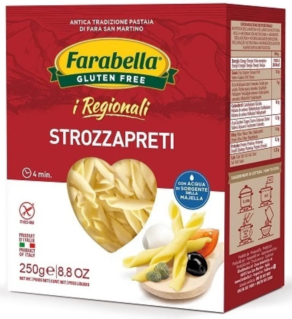 Farabella I Regionali Strozzapreti Senza glutine, 250g