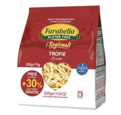 Farabella Trofie - Pasta stabilizzata e senza glutine per le persone intolleranti, 325 g