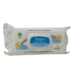 Farmac-Zabban Soavì Babynette - Salviette detergenti alla camomilla per bambini, 72 salviettine