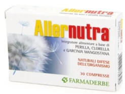 Farmaderbe Aller Nutra - Integratore per le difese naturali e le vie respiratorie, 30 compresse