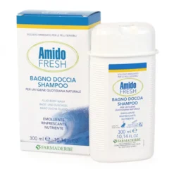 Farmaderbe Amido Fresh - Bagno Doccia Shampoo, 300ml