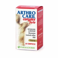 Farmaderbe ArthroCaril Complex Forte - Integratore per la mobilità articolare, 60 compresse