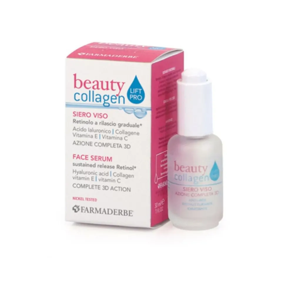 Farmaderbe Beauty Collagen - Lift Pro Siero Viso Anti Età, 30ml