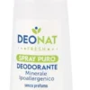 Farmaderbe Deonat Fresh Spray Puro 100% Deodorante Senza Profumo, 100ml