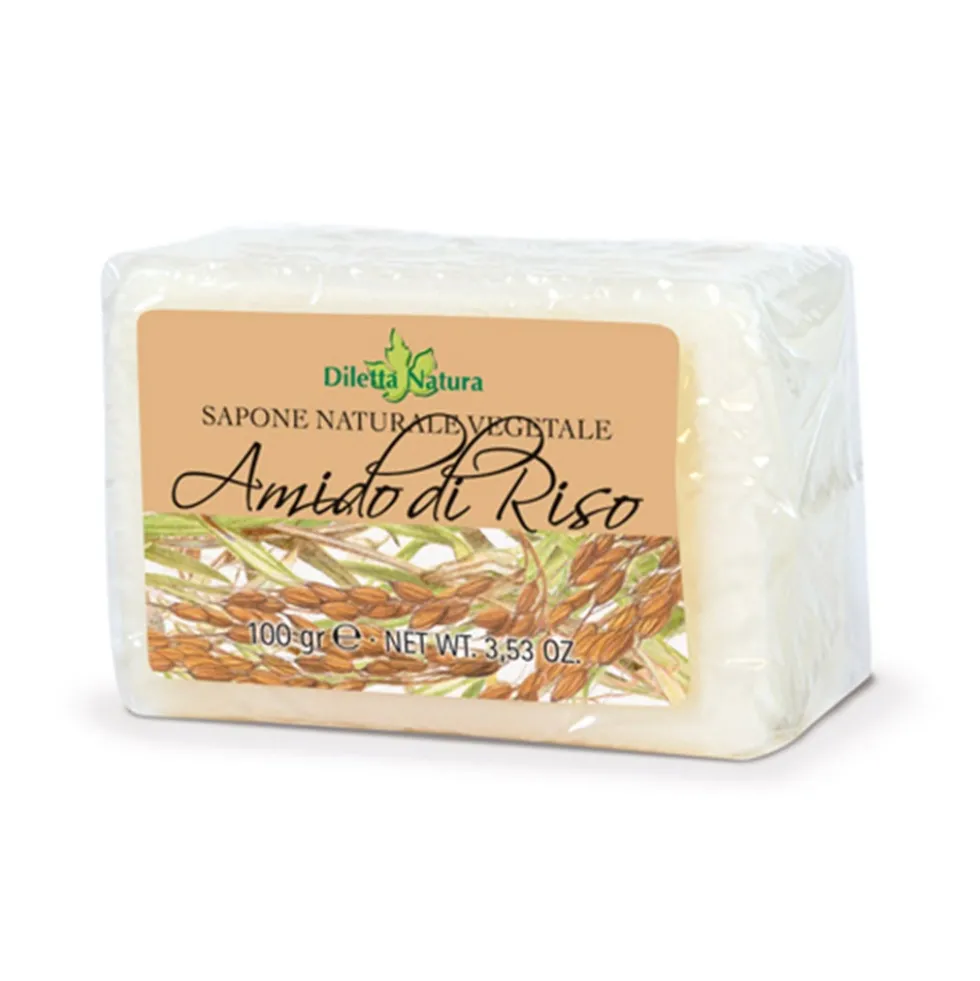 Farmaderbe Diletta Natura - Sapone Amido di Riso, 100g