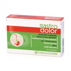 Farmaderbe Gastro Dolor Integratore Alimentare, 30 Compresse