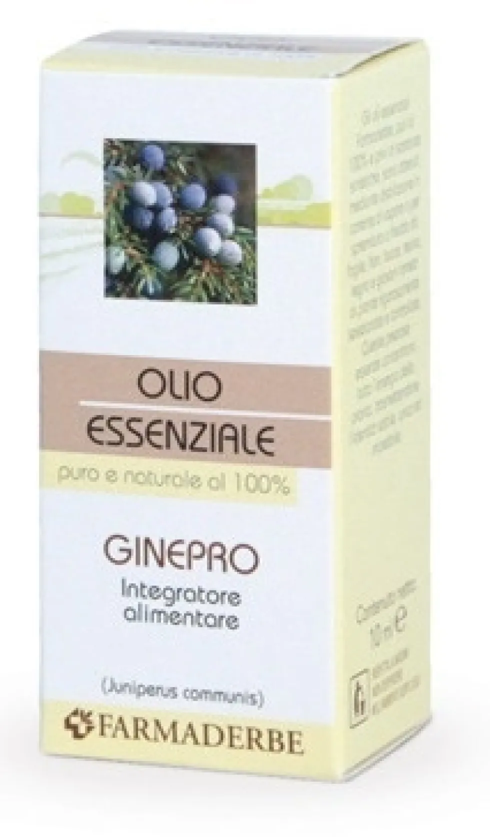 Farmaderbe Ginepro Olio Essenziale, 10ml