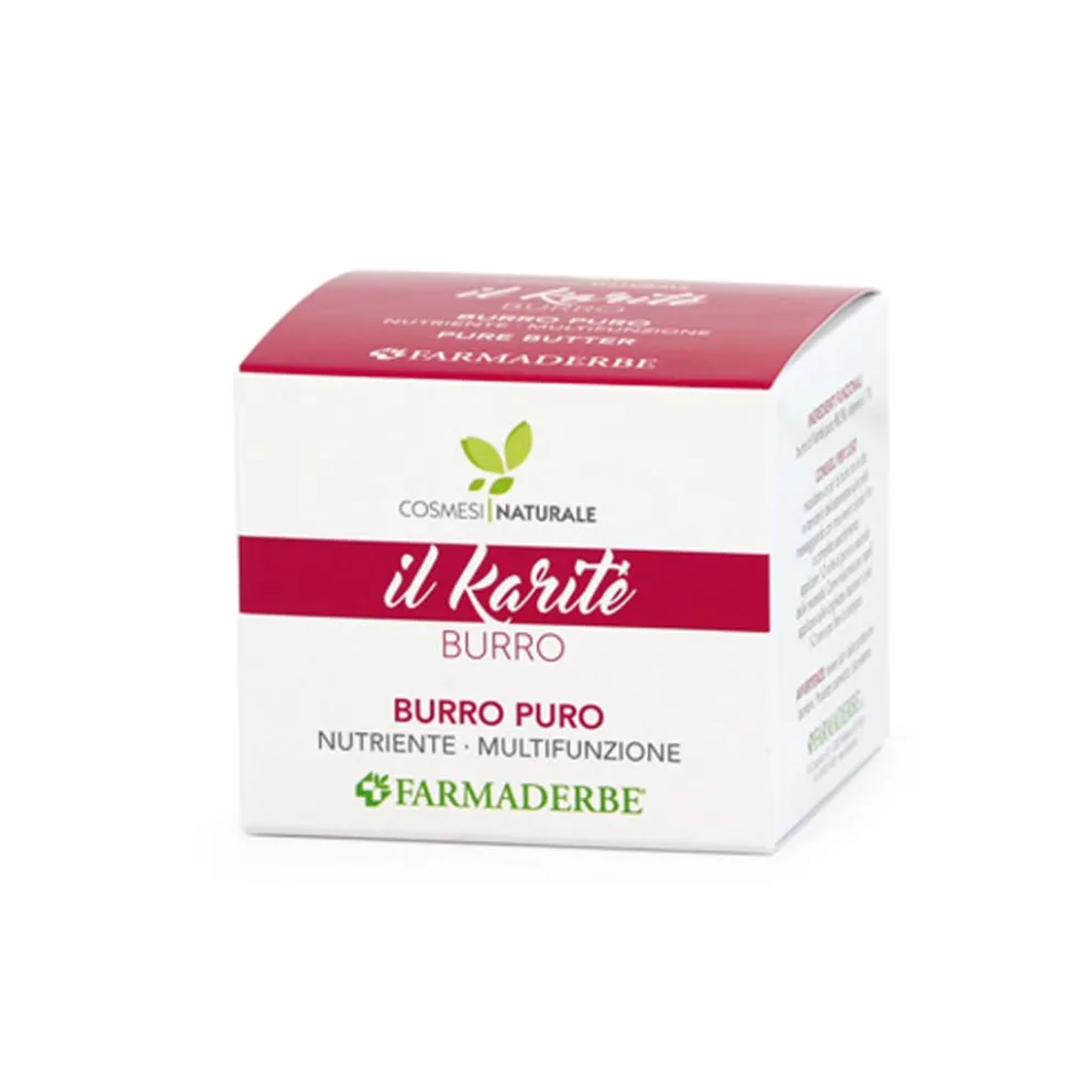 Farmaderbe Il Karitè - Burro puro Nutriente Multifunzione, 100ml