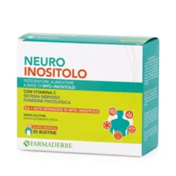 Farmaderbe Neuro Inositolo Integratore Sistema Nervoso, 20 bustine
