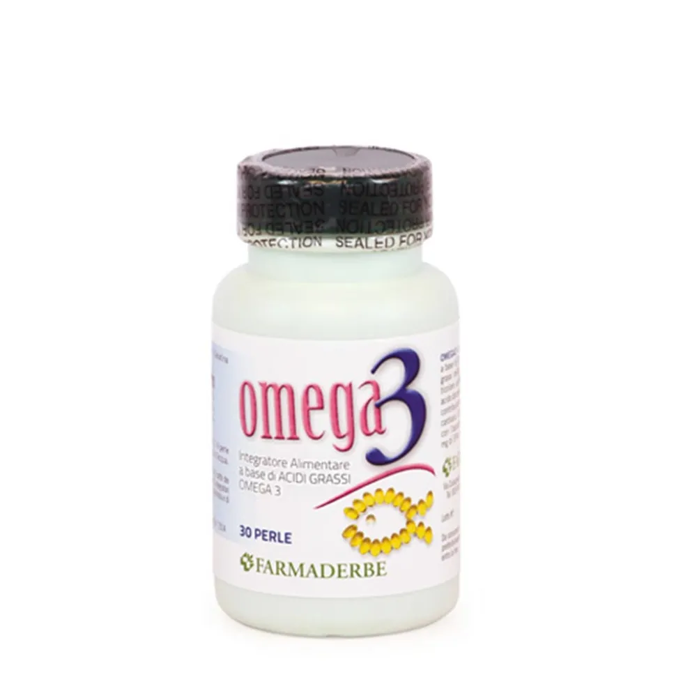 Farmaderbe Omega 3 Integratore di Vitamine & Minerali, 30 perle
