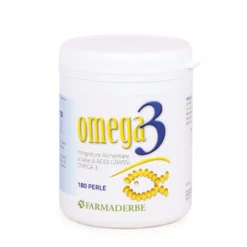 Farmaderbe Omega 3 Integratore Alimentare, 180 Perle Softgel