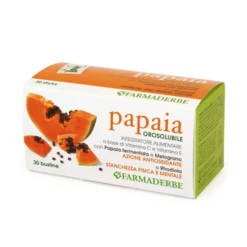 Farmaderbe Papaia Integratore Alimentare Orosolubile, 30 Bustine