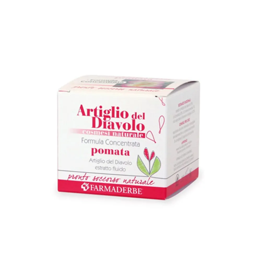 Farmaderbe Pomata artiglio del diavolo - Pomata per il sollievo della mobilità articolare, 75 g