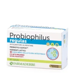 Farmaderbe Probiophilus Regulas Integratore Alimentare, 60 Capsule