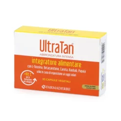 Farmaderbe Ultra Tan - Integratore per l'Abbronzatura, 30 Capsule