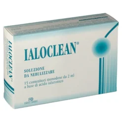 Farma-Derma Ialoclean - Soluzione da nebulizzare per le vie respiratorie, 15 fiale da 2 ml
