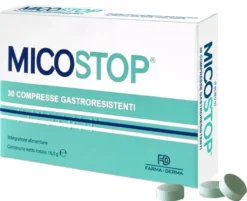 Farma-Derma Micostop Integratore alimentare per le difese immunitarie, 30 compresse