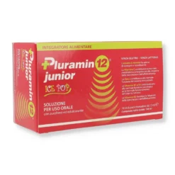 Farma Derma Pluramin 12 - Junior Ice Pop Integratore Alimentare, 14 stick