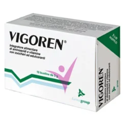 Farma Group- Vigoren Integratore Alimentare, 16 Bustine