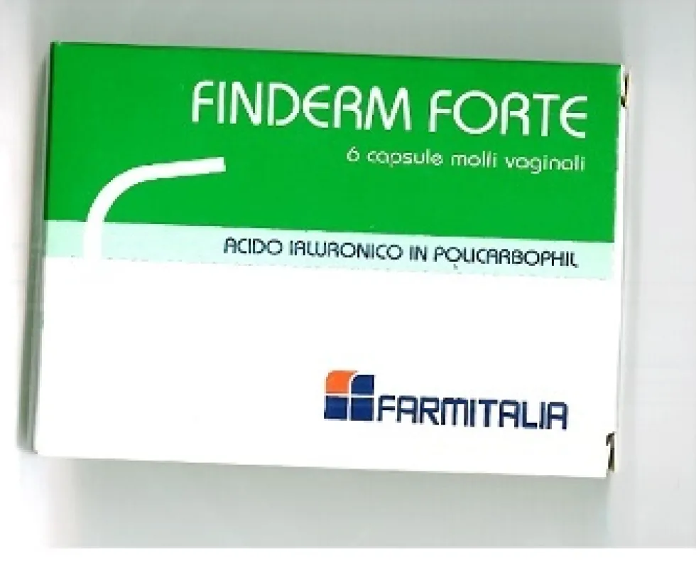 Farmitalia Finderm Forte Capsule Molli Vaginali 6 Pezzi