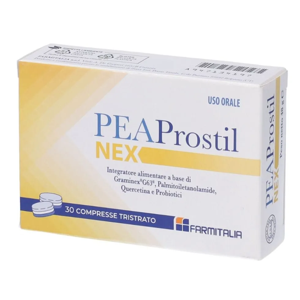 Farmitalia PEAProstil Nex Integratore Alimentare, 30 compresse