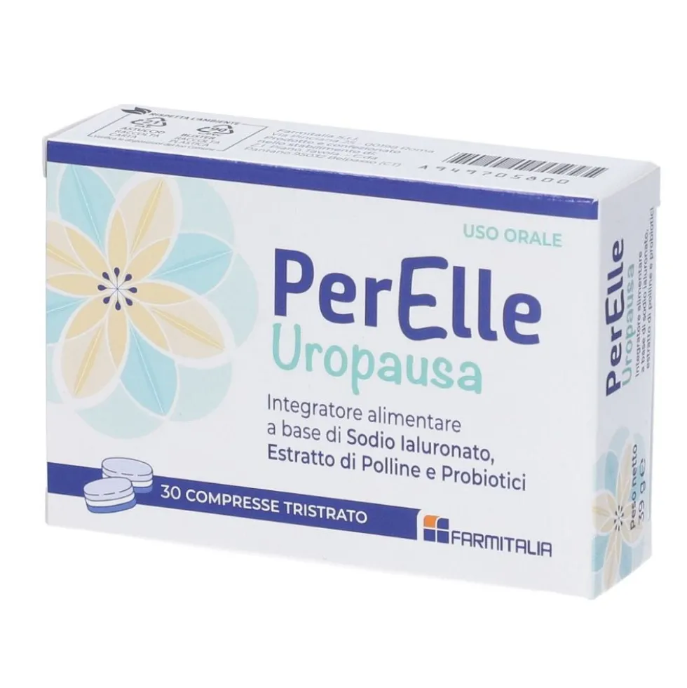Farmitalia PerElle Uropausa Integratore Alimentare, 30 compresse