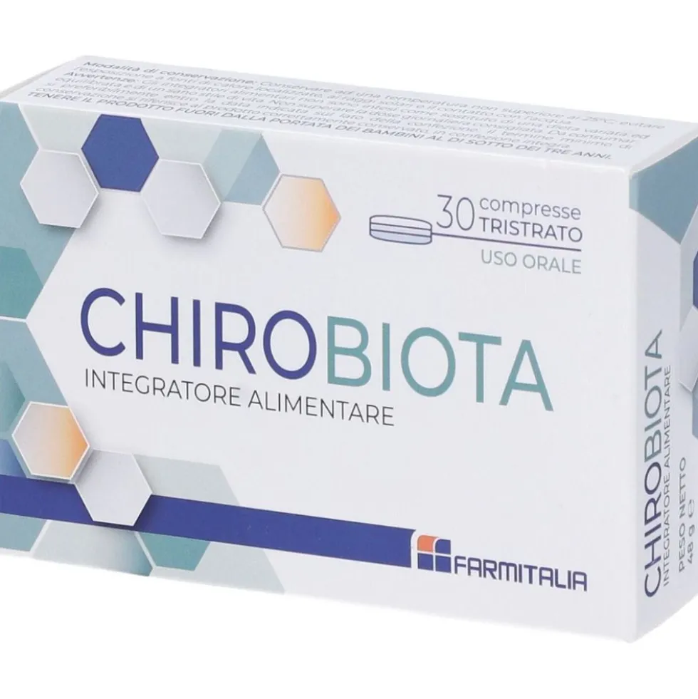 Farmitalia - Soc. Unipers. Chirobiota 30 Compresse Tristrato