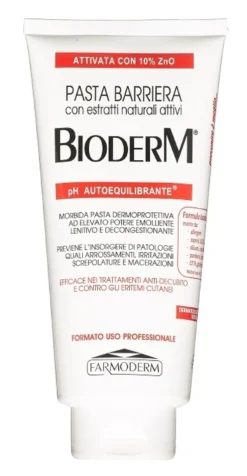 Farmoderm Bioderm Pasta Barriera Traspirante con Zinco, 300ml