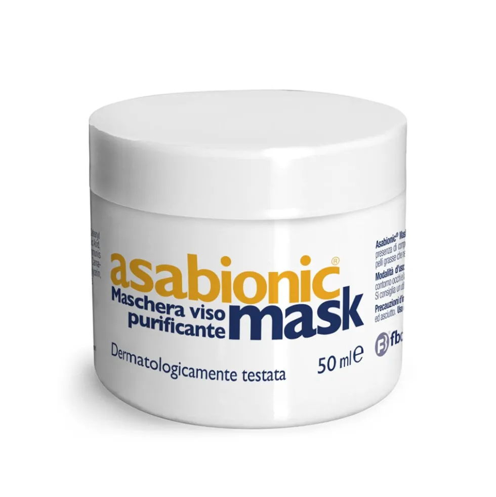 Fb Dermo Asabionic - Mask Maschera Viso Purificante, 50ml