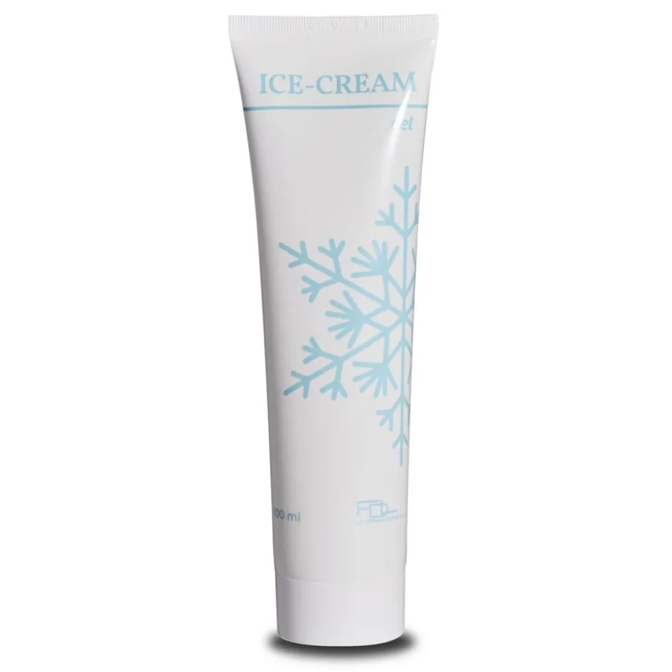 FDL Ice Cream Gel Cosmetico con Mentolo, 100ml