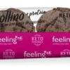 Feeling Ok +Protein Frollino al Cacao - Biscotto proteico per la dieta chetogenica, 50 g