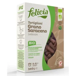 Felicia Tortiglioni Di Grano Saraceno Bio Senza Glutine 340 g