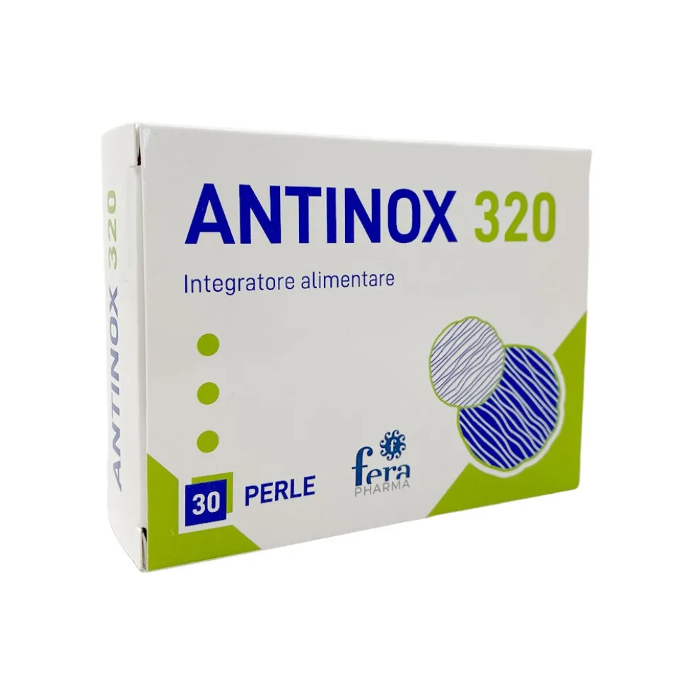 Fera Pharma Antinox 320 Integratore Prostata e Vie Urinarie, 30 Perle
