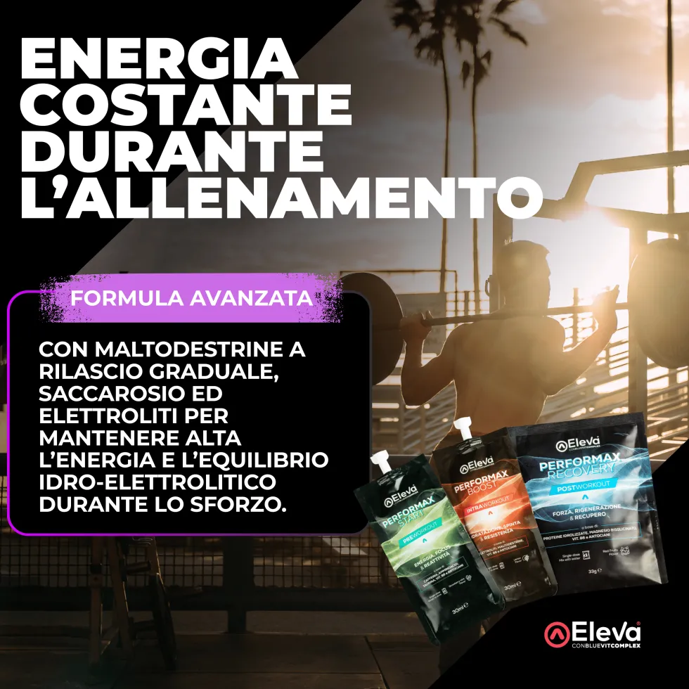 Fera Pharma Eleva Full Performax Kit - Integratori per prima, durante e dopo l'allenamento, 6 unità