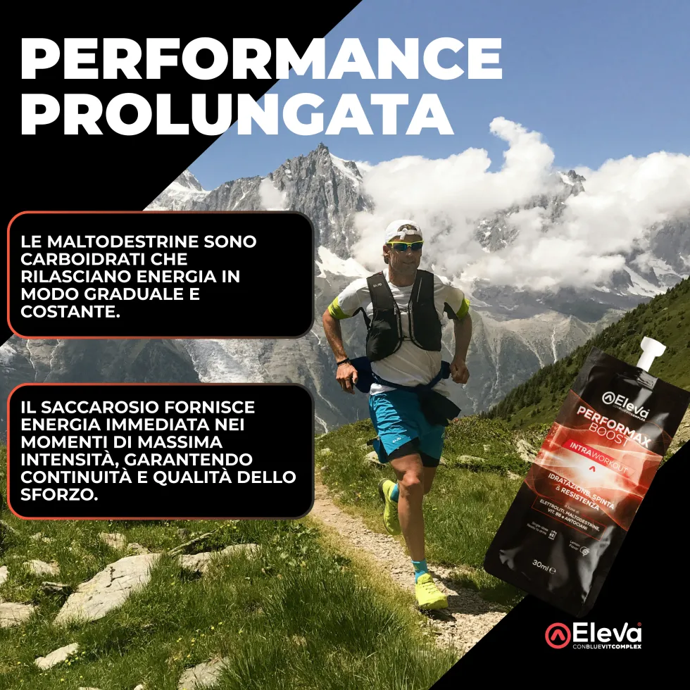 Fera Pharma Eleva Performax Boost - Integratore per energia e idratazione, 12 bustine da 30 ml