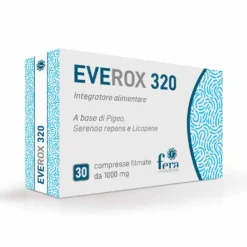 Fera Pharma Everox 320 Integratore di Serenoa Repens, 30 Compresse Filmate