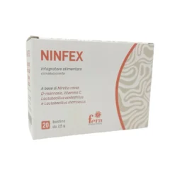 Fera Pharma Ninfex Integratore di D-mannosio, 20 Bustine