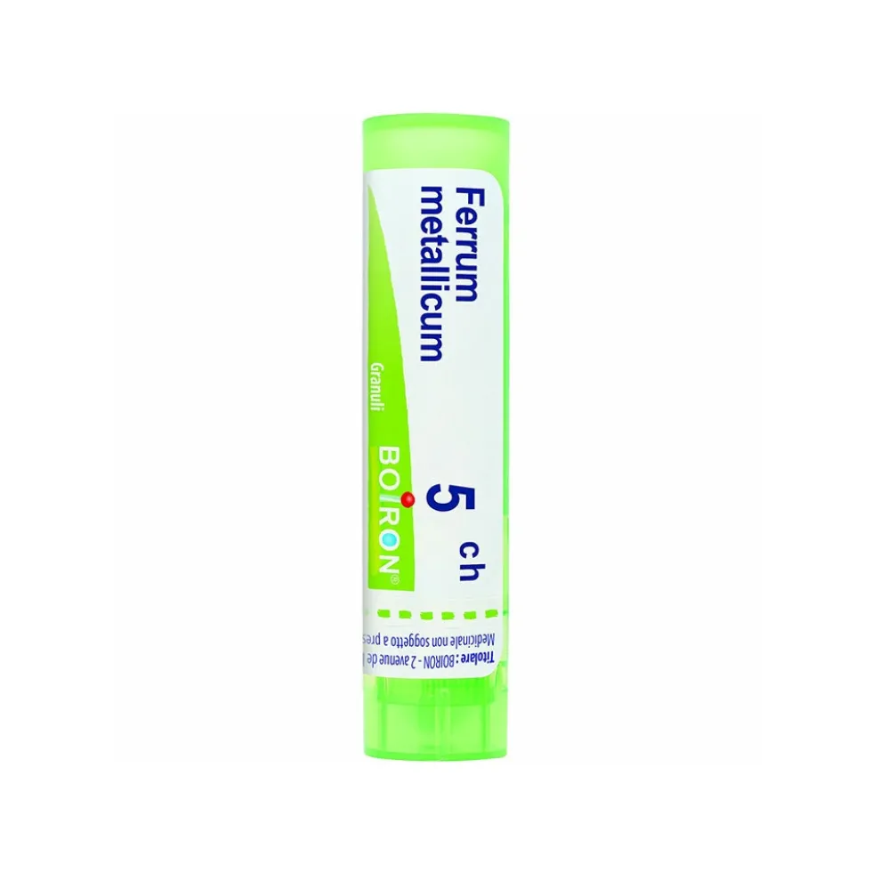 Ferrum Metall Boi 5Ch Medicinale Omeopatico in Granuli, 4g