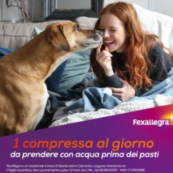 Fexallegra 120 mg - Antistaminico per la rinite allergica, 10 compresse